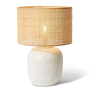 Abner Table Lamp White