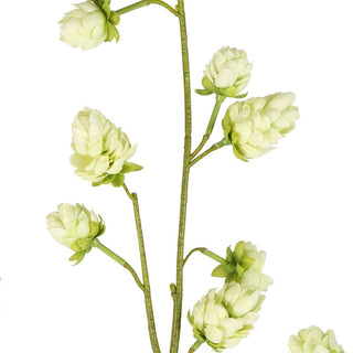 Hop Flower Spray 112cm White