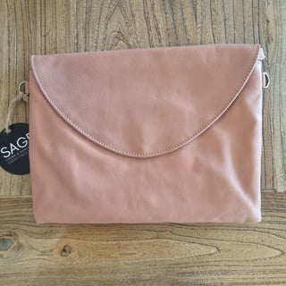Isla Leather Clutch Bag
