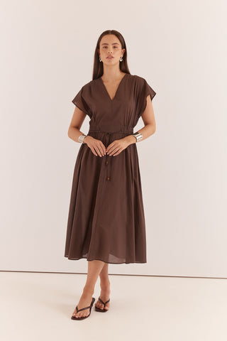 Nazalia Tie Waist Dress