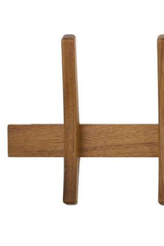 Wooden chair with a white background