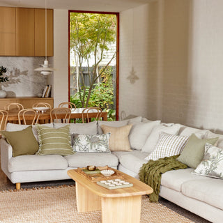 Skylar Organic Oval Coffee Table