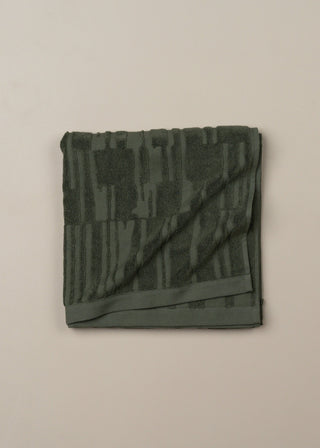 Architectural Towel Collection Dark Olive