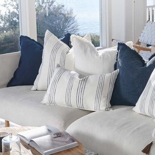 Rock Pool Linen Cushion