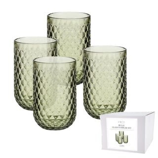 Bulle Glass Tumbler Green