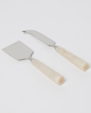Cheese Please Knive Set of 2 - Ivory