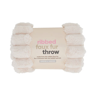 Throw Ribbed Fur