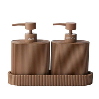 Side Dispenser with Tray (set of 2)