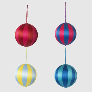 Silk Stripe Bauble