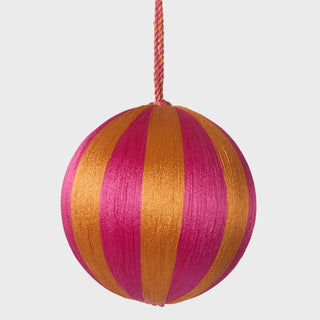 Silk Stripe Bauble