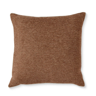 Clay textured pillow on a white background
