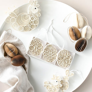 Quilling Egg Trio