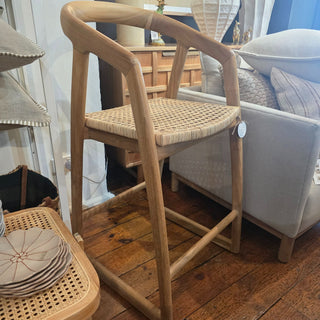 Delilah Rattan Kitchen Stool