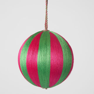 Silk Stripe Bauble