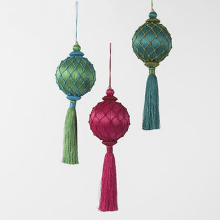 Silk Lattice Tassel Decoration