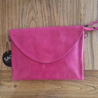 Isla Leather Clutch Bag