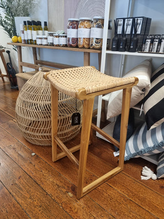 Jade Rattan Stools