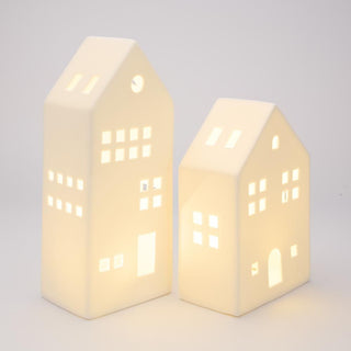 Light Up Porcelain House