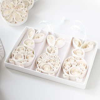Quilling Bunny Trio