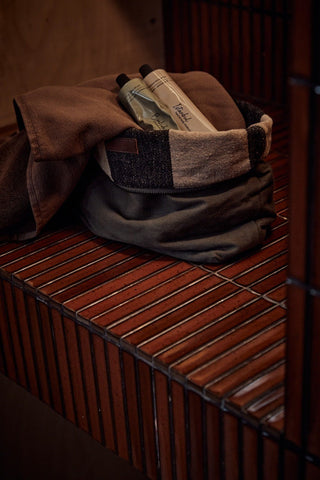Vintage Wash Towel Collection Chocolate