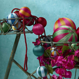 Silk Stripe Bauble