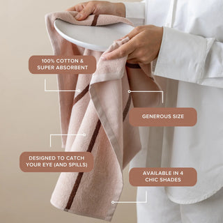 Between The Lines Tea Towel