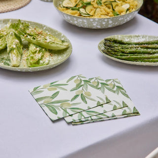 Sicilian Olive Paper Napkin