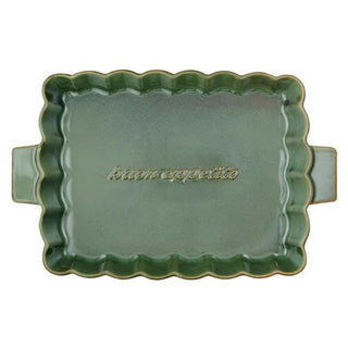 Toscana Ceramic Baker Rectangle Olive