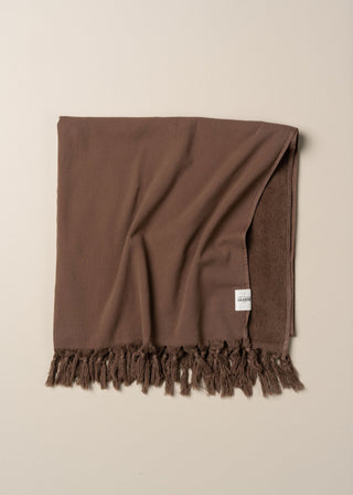 Vintage Wash Towel Collection Chocolate