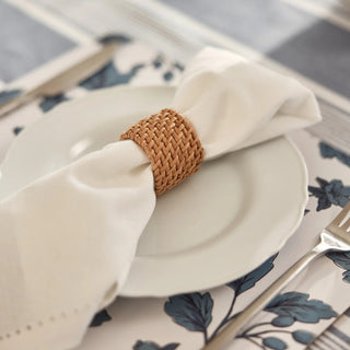 Kai Rattan Napkin Rings (set of 4)