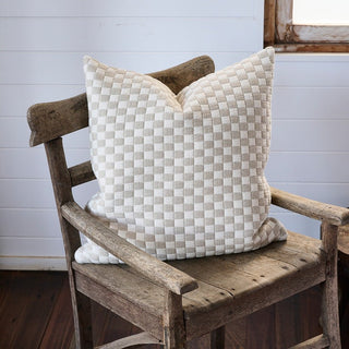 Gambit Cushion Off White