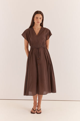 Nazalia Tie Waist Dress