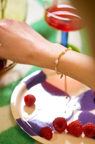 Estella Bartlett Pearl Station Bracelet