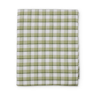 Maldon Green Check Tablecloth