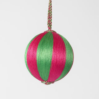Silk Stripe Bauble