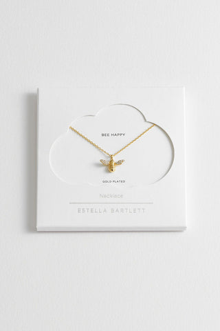 Estella Bartlett Bee Charm Pendant Necklace
