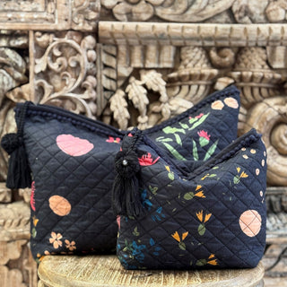 Protea Print Make Up Bag