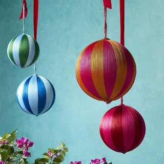 Silk Stripe Bauble