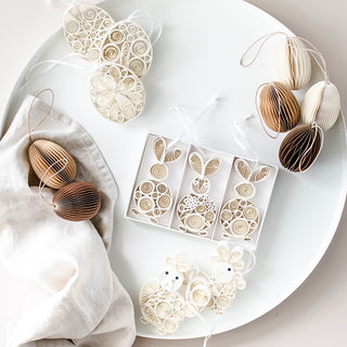 Quilling Bunny Trio