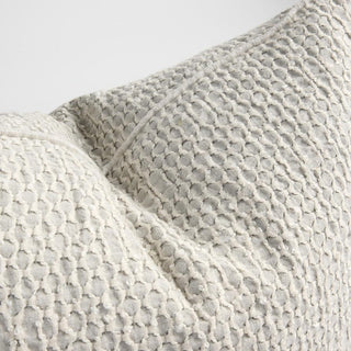 Angler Cushion - Soft Blue/Off White