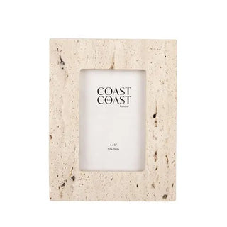 Len Travertine Photo Frame