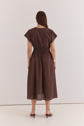 Nazalia Tie Waist Dress