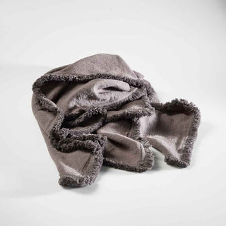 Luca Boho Linen Throw