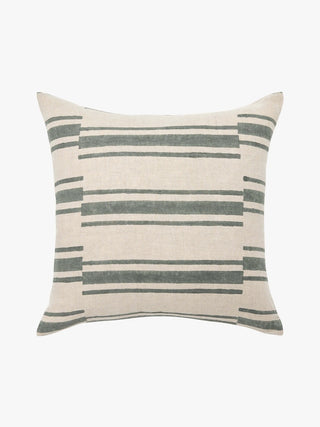 Lagos Jade Linen Cushion