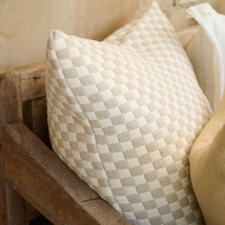 Gambit Cushion Off White