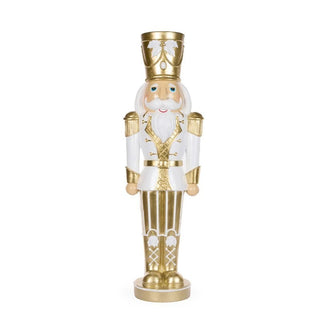Champagne and White Nutcracker - LED