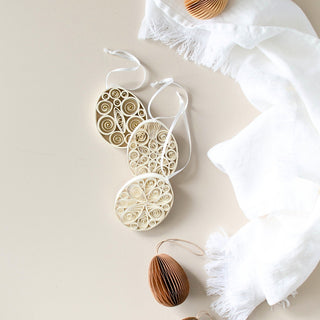 Quilling Egg Trio