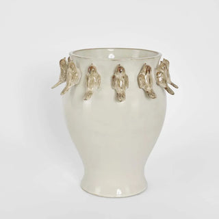 Bird Vase White