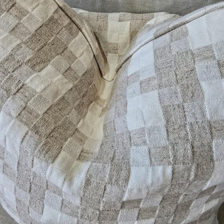 Isla Jacquard Linen Cotton Cushion