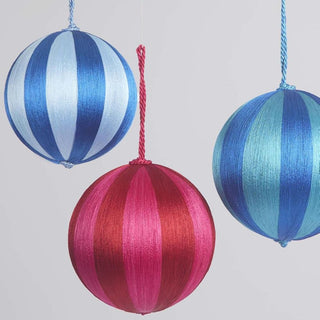 Silk Stripe Bauble